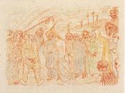 James Ensor The Descent from Calvary oil